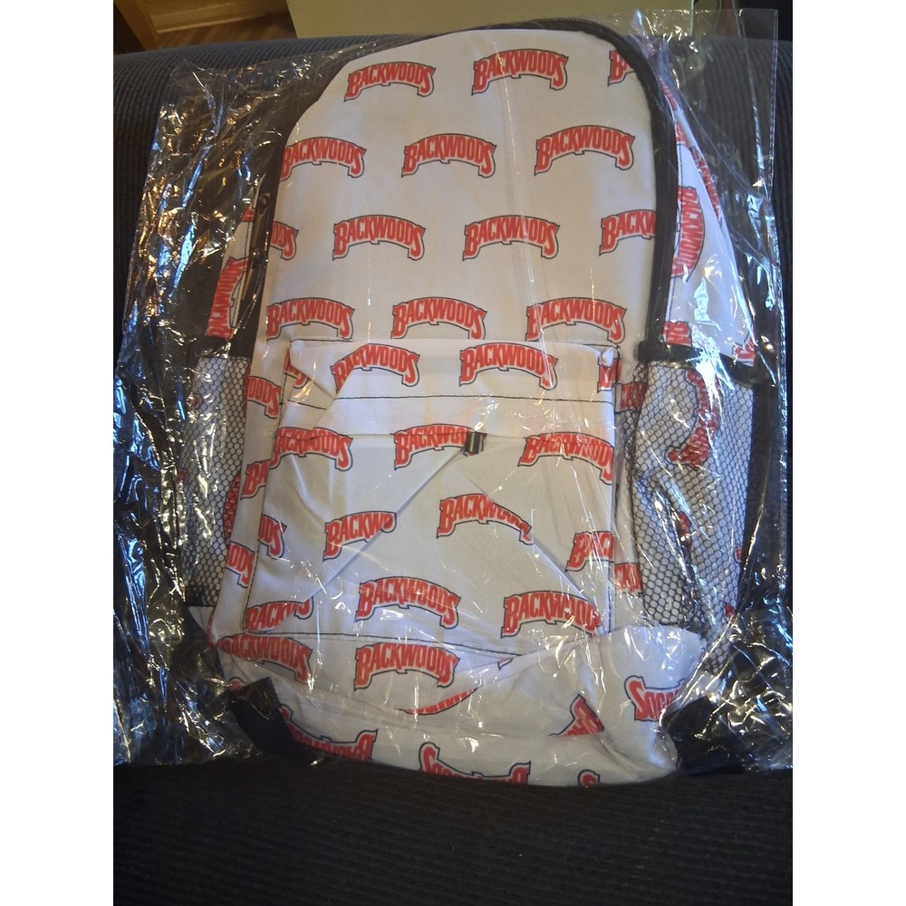 Backwoods AOP All Over‎ Print Backpack, Adjustable Straps LIMITED EDITION